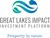 GSGP Leadership Summit--Great Lakes Impact Investment Platform Panel--October 1, 2:00 p.m. EDT