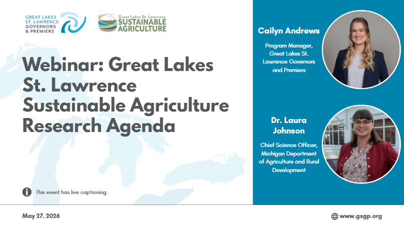 Sustainable Agriculture Initiative Webinar - May 27, 2026