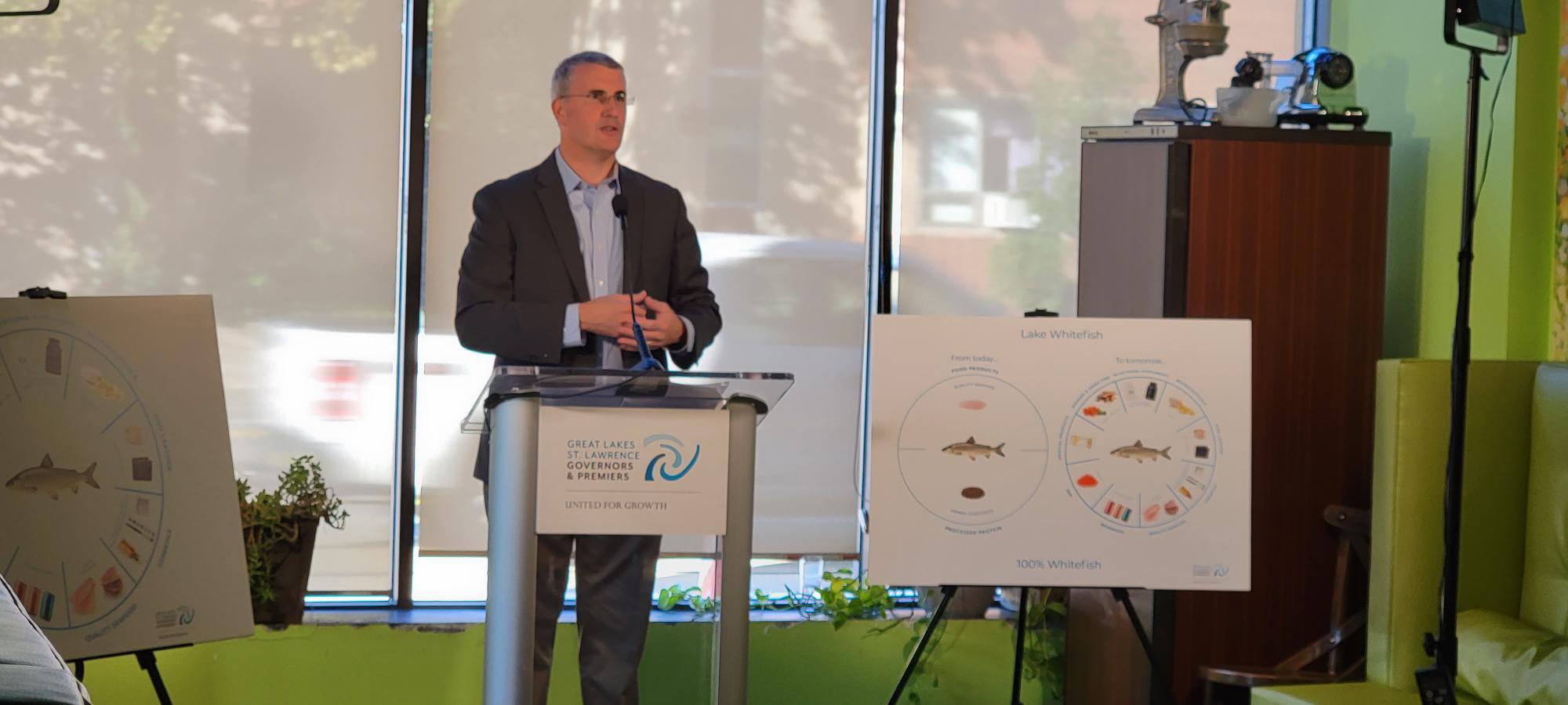 Great Lakes St. Lawrence Governors and Premiers Launch Regional “100% Whitefish” Initiative