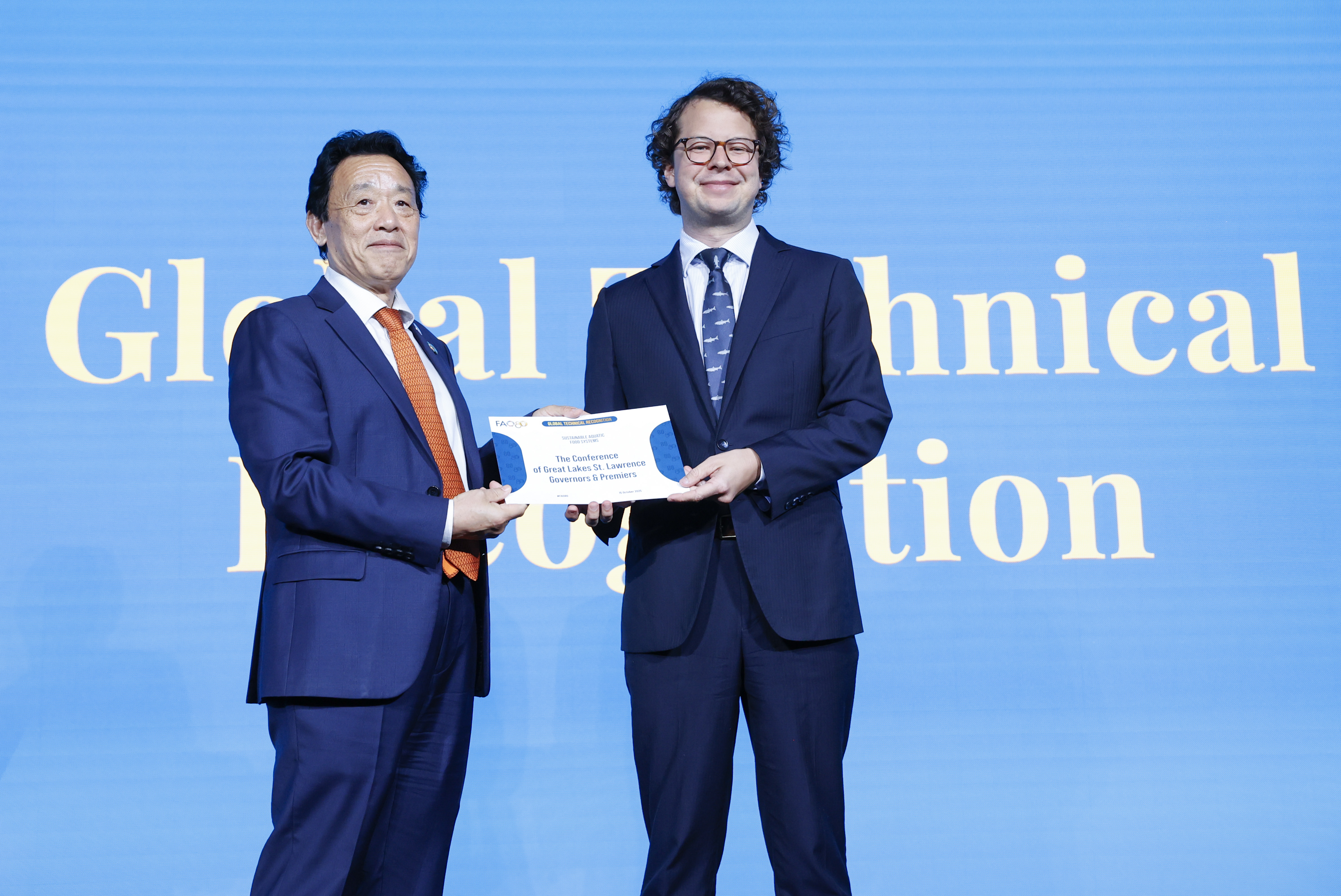  100% Great Lakes Fish Initiative Receives United Nations Award